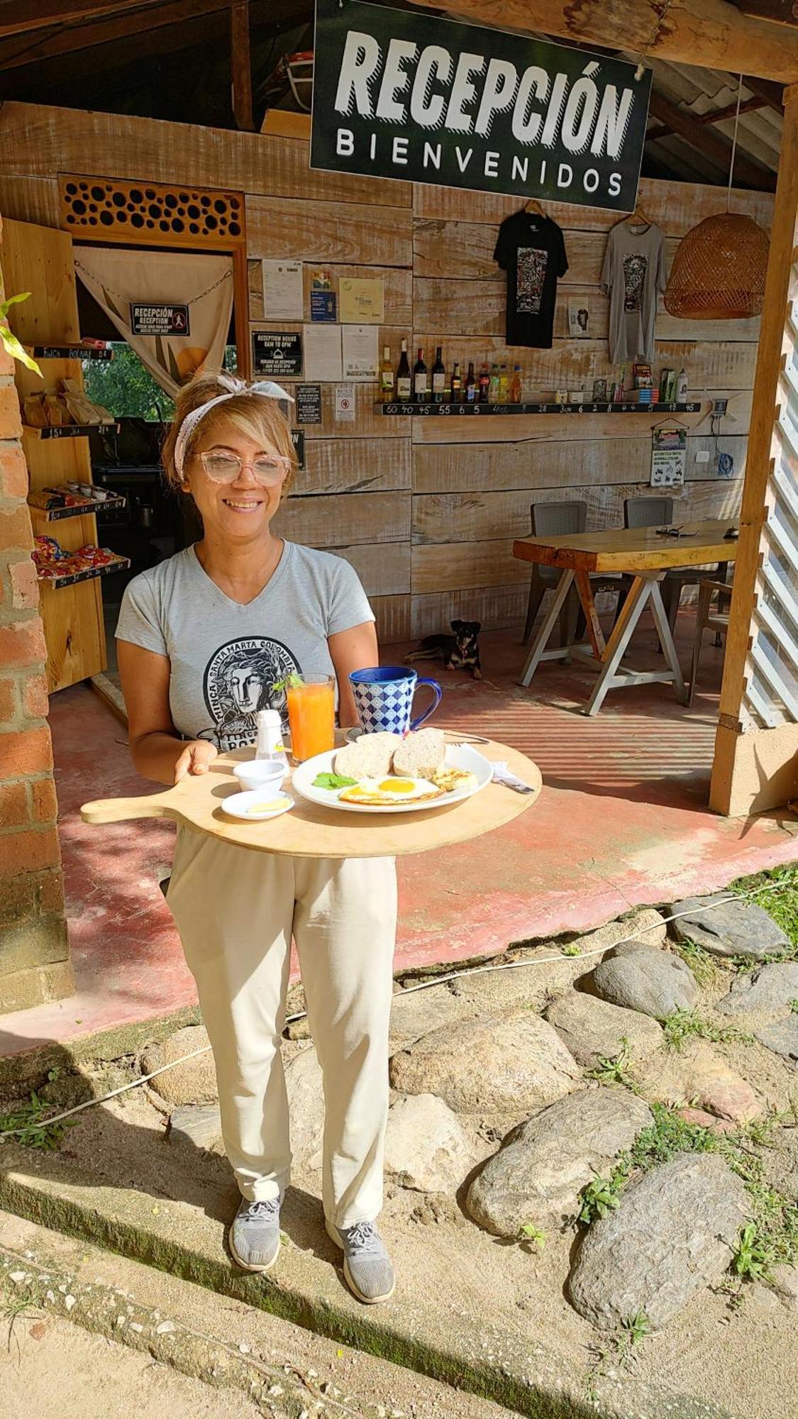 Finca Hostal Bolivar - Casa Quinta Hostel Minca Buitenkant foto